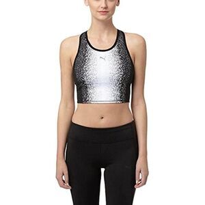 PUMA Womens Racerback dryCELL Sports Bra Large